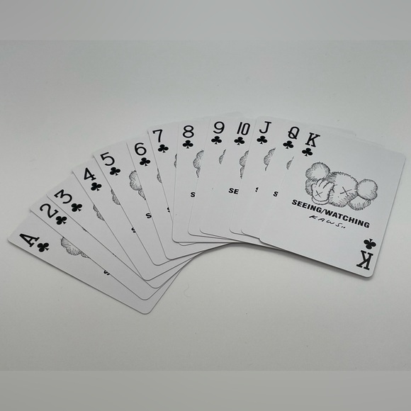 NIB RARE KAWS WATCHING/SEEING PLAYING DECK OF CARDS - Picture 5 of 13